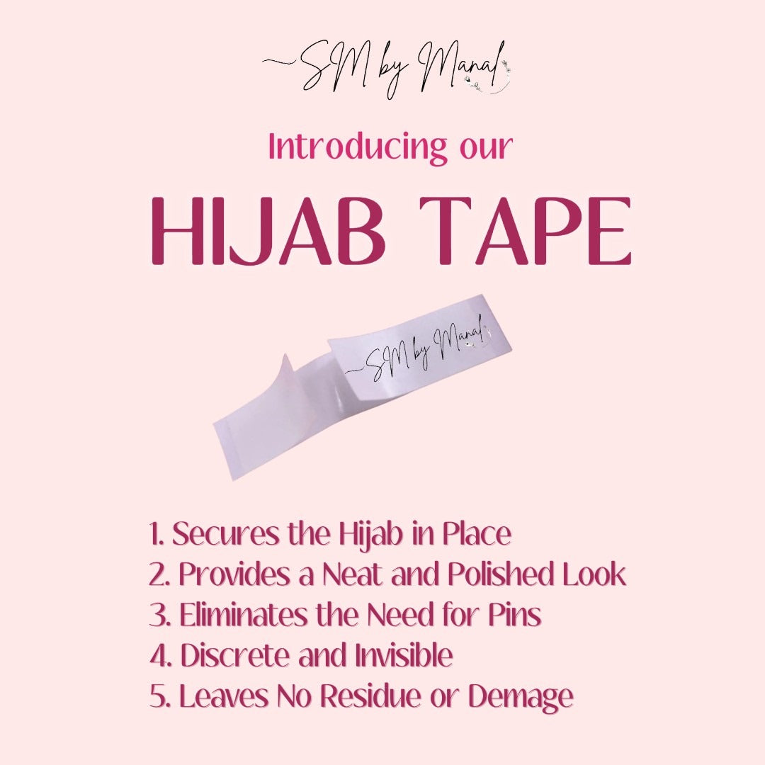 SM by Manal Hijab Tape