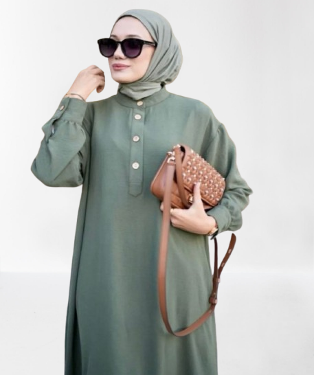 Green Modest Coord Set