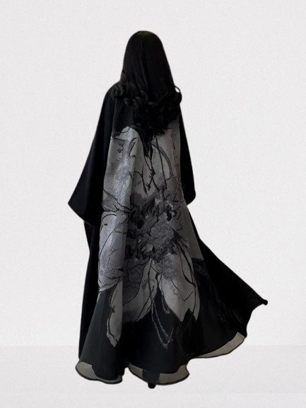 Floral Abaya with Shaila