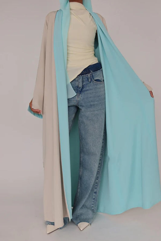 Reversible Abaya Blue