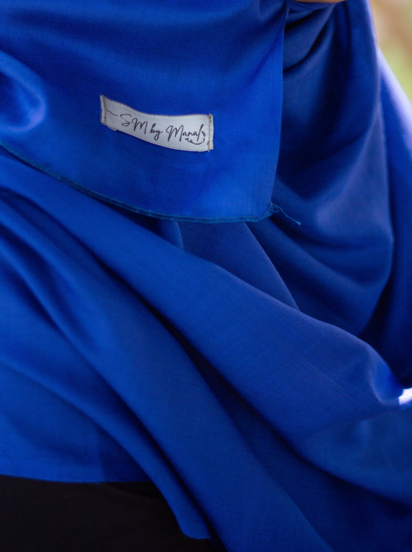 Relaxed Soft Lawn Hijab, Royal Blue