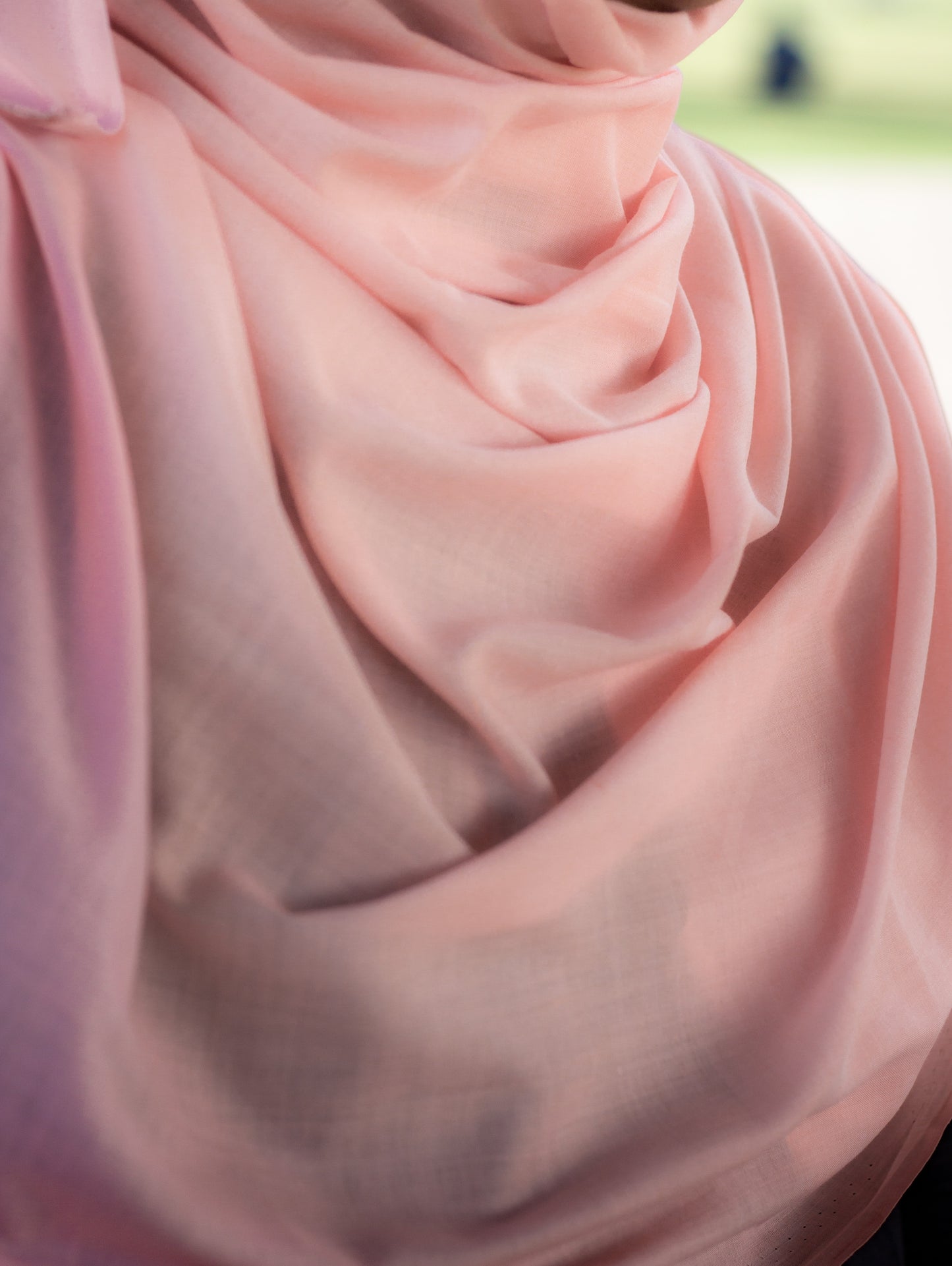 Relaxed Soft Lawn Hijab, Light Pink