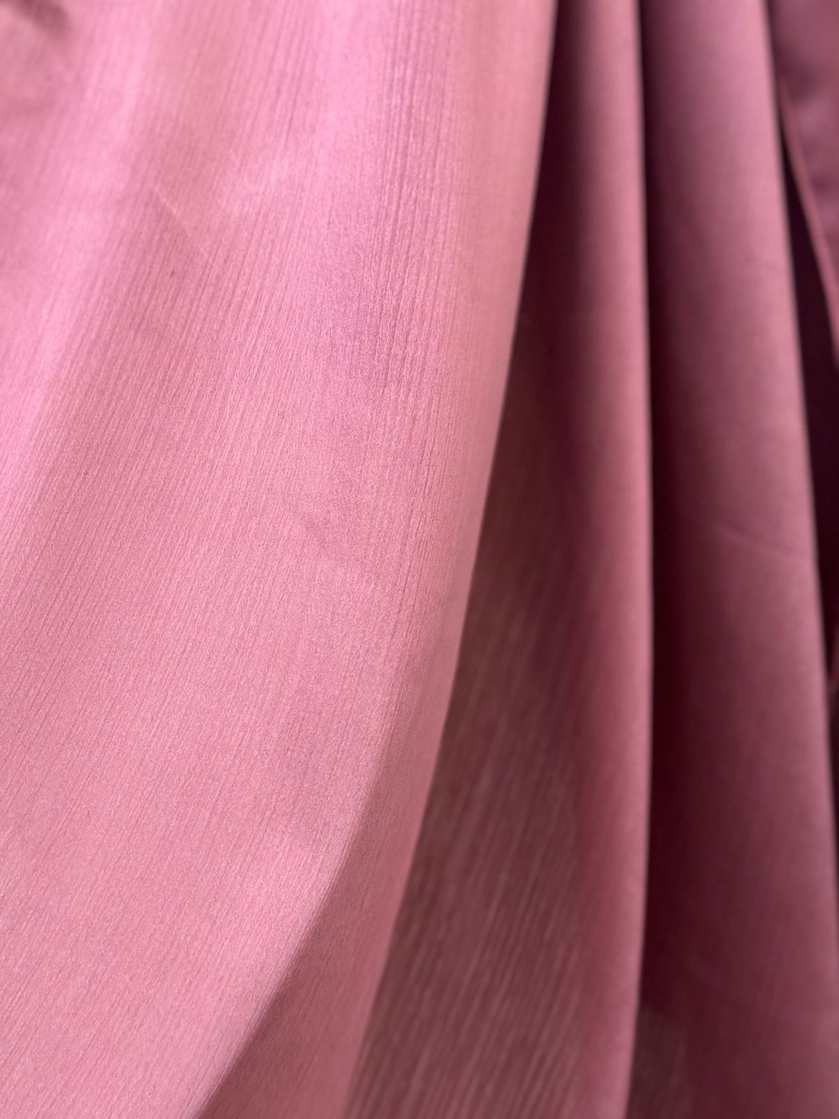 Divine Crinkle Silk Hijab, Rose Pink