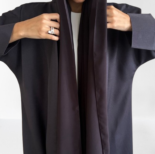 Plump A cut Abaya with Shaila